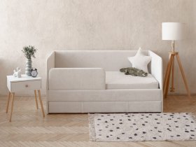 Диван-кровать Happy (айвори) в Лебедином - lebedinyj.mebel-nsk.ru | фото