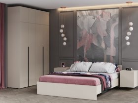 Модульная спальня Айри (кашемир) в Лебедином - lebedinyj.mebel-nsk.ru | фото