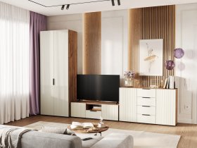 Модульная стенка Соната в Лебедином - lebedinyj.mebel-nsk.ru | фото