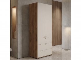 Шкаф двухстворчатый c ящиками Орма в Лебедином - lebedinyj.mebel-nsk.ru | фото